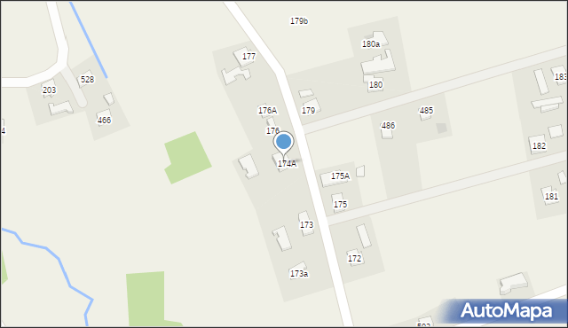 Kryg, Kryg, 177A, mapa Kryg