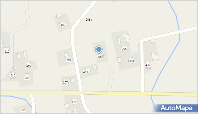 Kryg, Kryg, 206, mapa Kryg