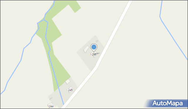 Kryg, Kryg, 246, mapa Kryg