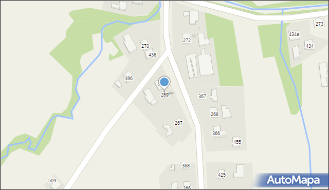 Kryg, Kryg, 269, mapa Kryg