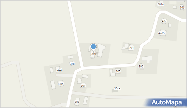 Kryg, Kryg, 290, mapa Kryg