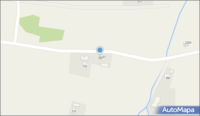 Kryg, Kryg, 332, mapa Kryg