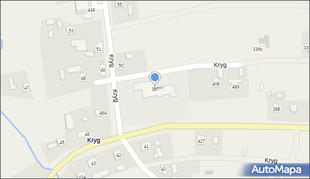 Kryg, Kryg, 397, mapa Kryg
