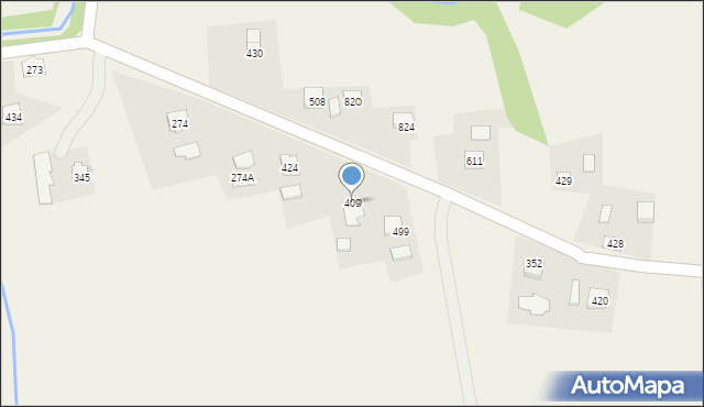 Kryg, Kryg, 409, mapa Kryg