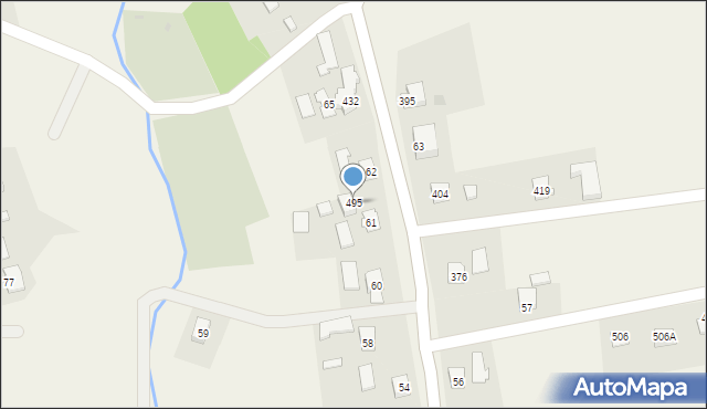 Kryg, Kryg, 495, mapa Kryg