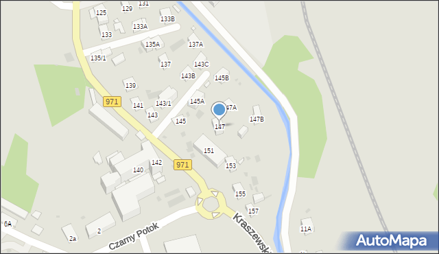 Krynica-Zdrój, Kraszewskiego Józefa Ignacego, 147, mapa Krynica-Zdrój