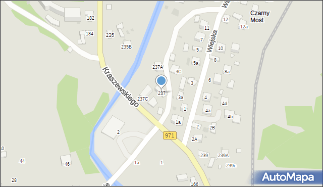Krynica-Zdrój, Kraszewskiego Józefa Ignacego, 237, mapa Krynica-Zdrój