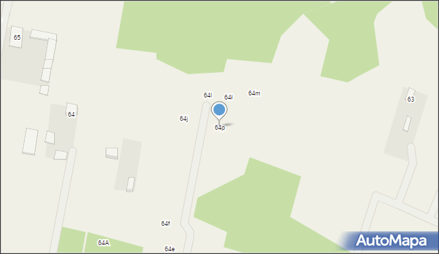 Krynice, Krynice, 64p, mapa Krynice