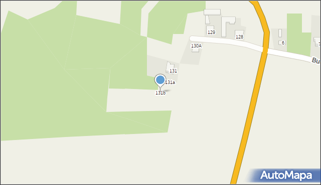 Krynice, Krynice, 131b, mapa Krynice