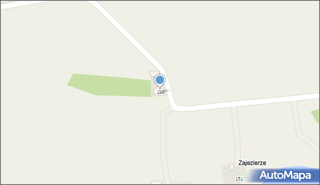 Krynice, Krynice, 149, mapa Krynice