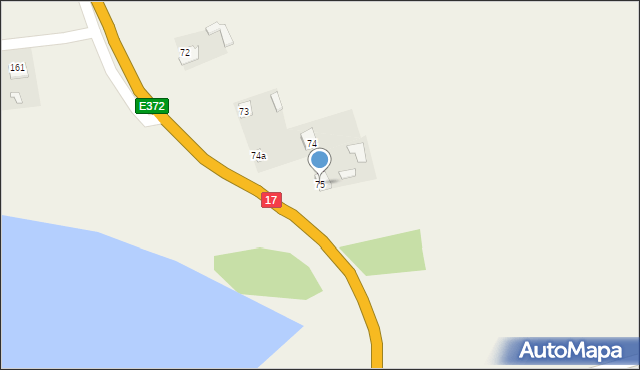 Krynice, Krynice, 75, mapa Krynice