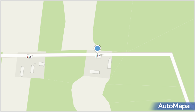 Krynickie, Krynickie, 117, mapa Krynickie