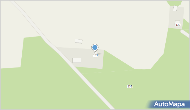 Krynickie, Krynickie, 133, mapa Krynickie