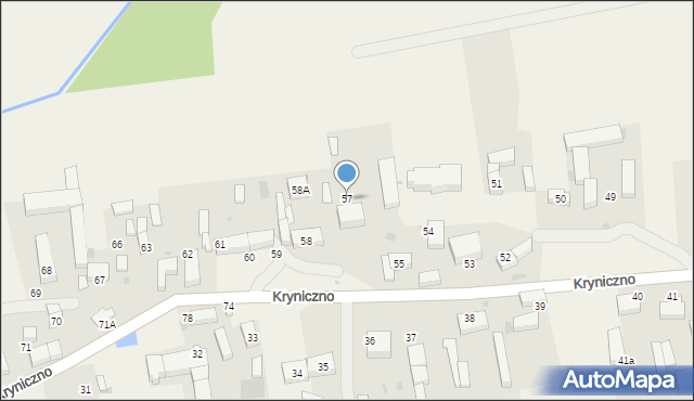 Kryniczno, Kryniczno, 57, mapa Kryniczno