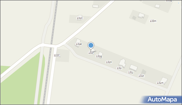 Krynka, Krynka, 131f, mapa Krynka