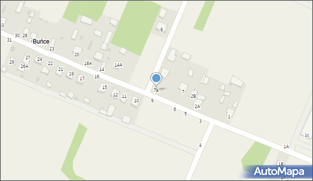 Krynka, Krynka, 7a, mapa Krynka