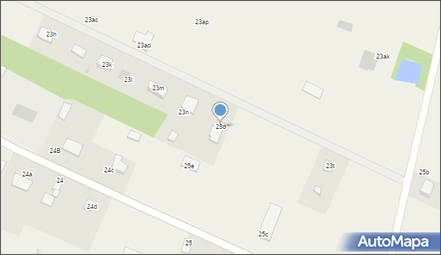 Krypno Kościelne, Krypno Kościelne, 23o, mapa Krypno Kościelne