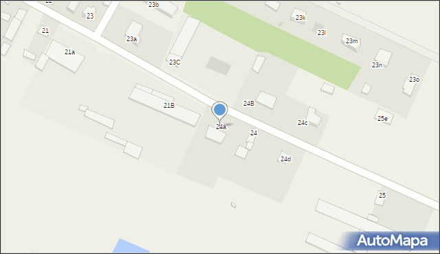 Krypno Kościelne, Krypno Kościelne, 24a, mapa Krypno Kościelne