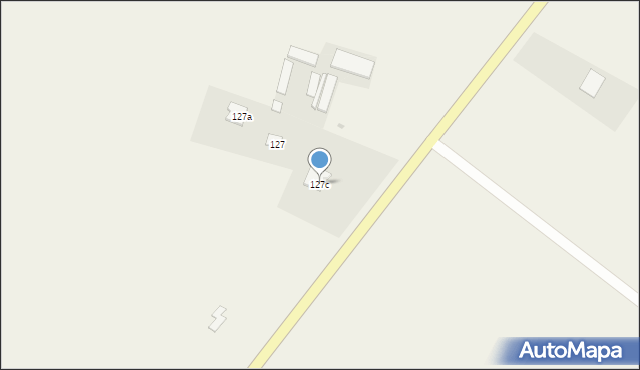 Krypno Wielkie, Krypno Wielkie, 127c, mapa Krypno Wielkie