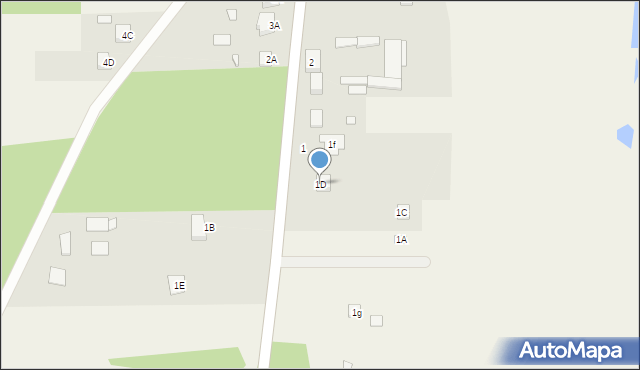 Krypy, Krypy, 1D, mapa Krypy