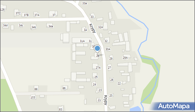 Krypy, Krypy, 28, mapa Krypy