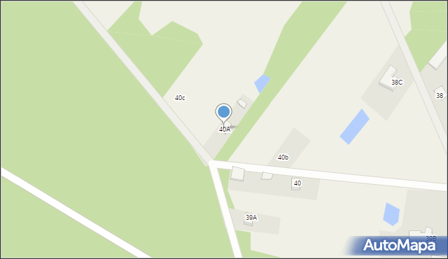 Krypy, Krypy, 40A, mapa Krypy