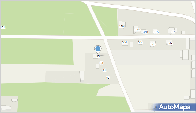 Krypy, Krypy, 95, mapa Krypy