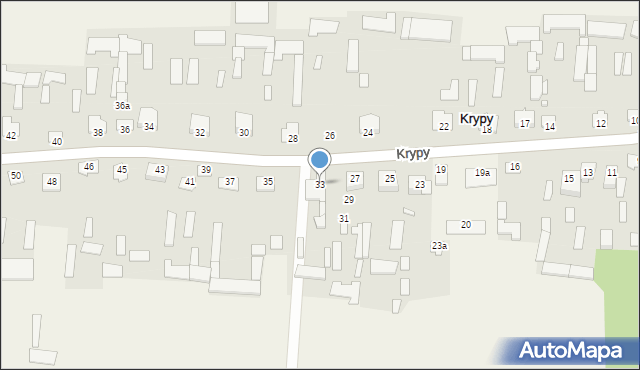 Krypy, Krypy, 33, mapa Krypy