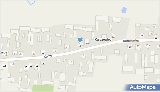 Krypy, Krypy, 4, mapa Krypy