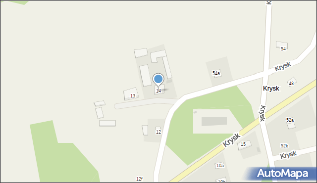 Krysk, Krysk, 14, mapa Krysk