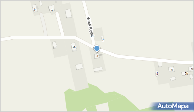 Krysk, Krysk, 3, mapa Krysk