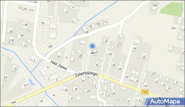 Kryspinów, Kryspinów, 482, mapa Kryspinów