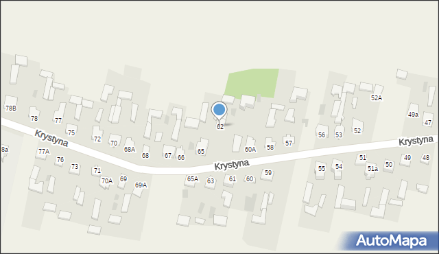 Krystyna, Krystyna, 62, mapa Krystyna