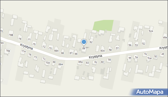 Krystyna, Krystyna, 64, mapa Krystyna