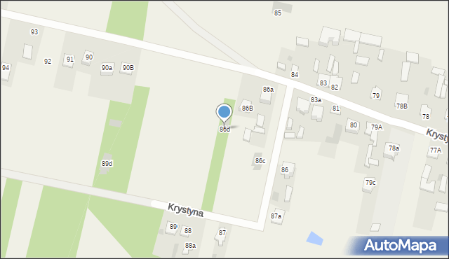 Krystyna, Krystyna, 86d, mapa Krystyna