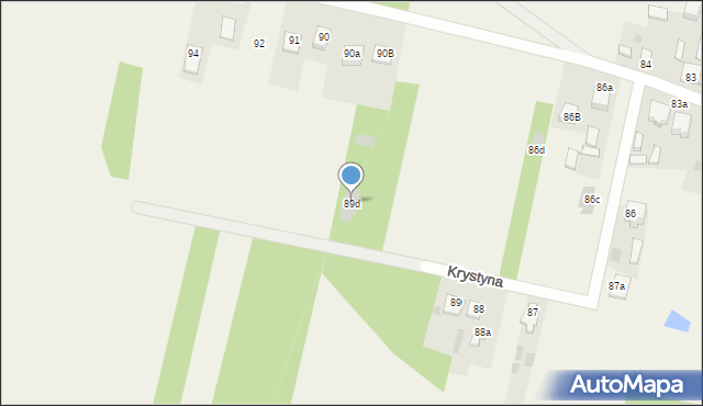 Krystyna, Krystyna, 89d, mapa Krystyna