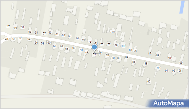 Krywiatycze, Krywiatycze, 74, mapa Krywiatycze