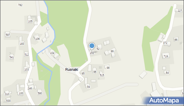 Krzczonów, Krzczonów, 102, mapa Krzczonów