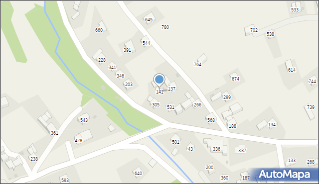 Krzczonów, Krzczonów, 141, mapa Krzczonów