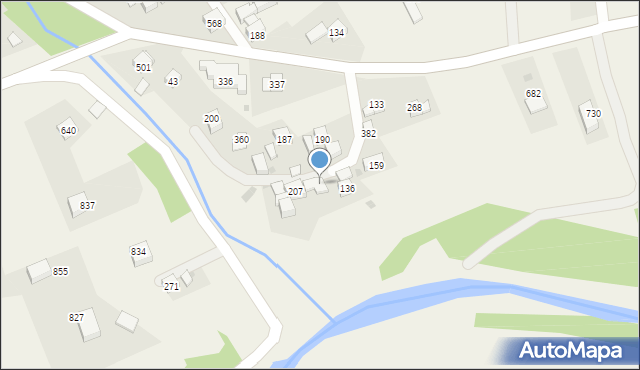 Krzczonów, Krzczonów, 209/2, mapa Krzczonów