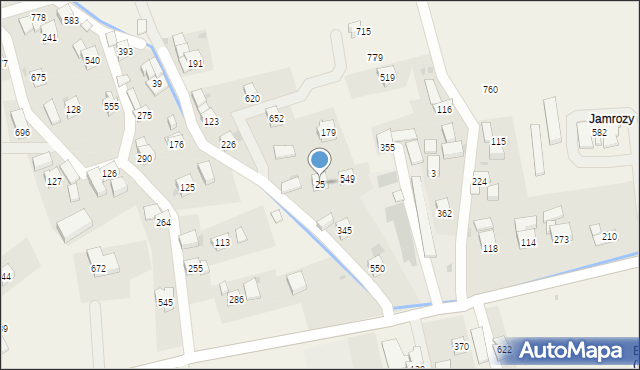 Krzczonów, Krzczonów, 25, mapa Krzczonów