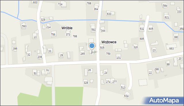 Krzczonów, Krzczonów, 27, mapa Krzczonów