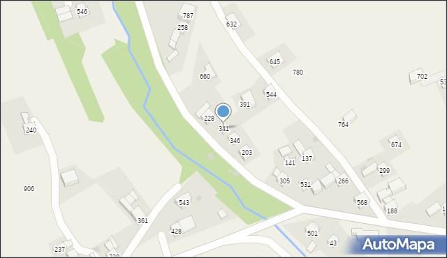 Krzczonów, Krzczonów, 341, mapa Krzczonów