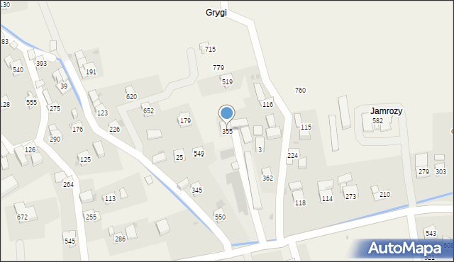 Krzczonów, Krzczonów, 355, mapa Krzczonów