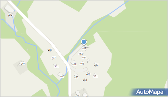 Krzczonów, Krzczonów, 463, mapa Krzczonów