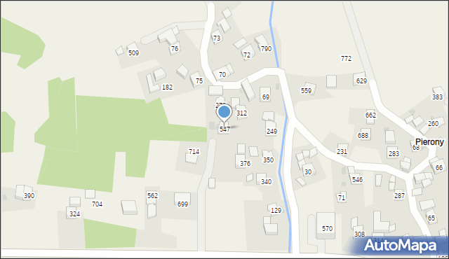 Krzczonów, Krzczonów, 547, mapa Krzczonów