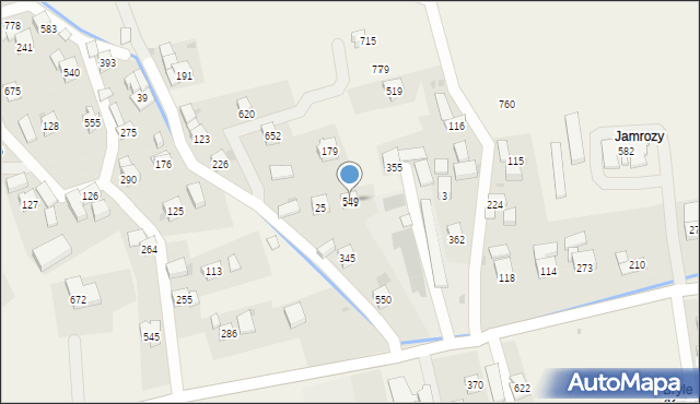 Krzczonów, Krzczonów, 549, mapa Krzczonów