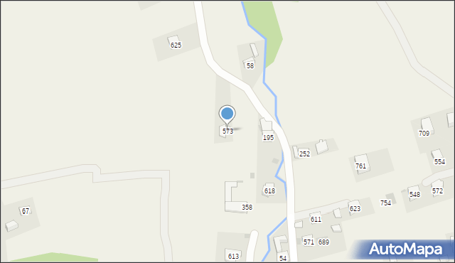 Krzczonów, Krzczonów, 573, mapa Krzczonów