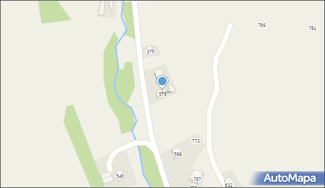 Krzczonów, Krzczonów, 579, mapa Krzczonów