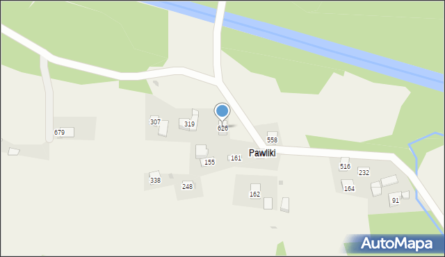 Krzczonów, Krzczonów, 626, mapa Krzczonów